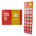 Tiesta Tea - 2025 Holiday Tea Advent Calendar, 24 Days of Premium Loose Leaf Blends Christmas Countdown, Brew Hot or Iced, Limited Edition Gift Set with 24 Sample Pouches