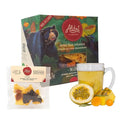 Alibú Dried Fruit Tea Infusions - Passion - Pineapple, Goldenberry, Passion Fruit | Water Infusions Dried Fruit - Box of 2.12 oz (Passion)