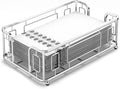 Guest Towel Holder Tray for Bathroom – Silver Napkin Holder for Disposable Paper Hand Towels, Vanity Countertop Hand Towel Organizer, Modern Bathroom Accessory for Guest Napkins