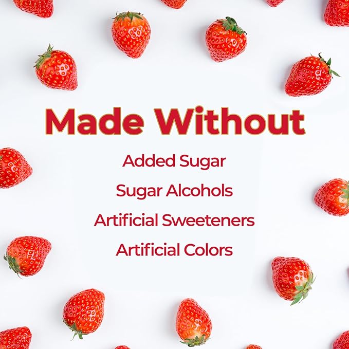 ChocZero Keto Strawberry Fruit Spread, No Sugar Added, Keto Friendly, All Natural, Gluten Free, Sweetened with Monk Fruit (1 jar, 12 oz)