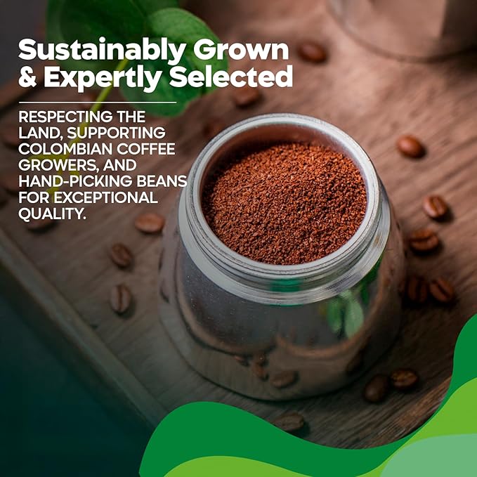 Juan Valdez Organic Ground Coffee, Balanced Roast 10 OZ - 100% Colombian Coffee USDA Organic Certified - 100% organic coffee free of chemicals in its cultivation process (Pack of 3)