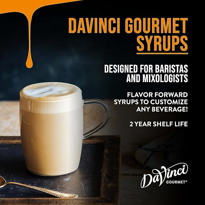 DaVinci Gourmet Classic Butterscotch Syrup, 25.4 Fluid Ounces (Pack of 4)