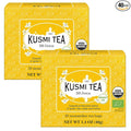 Kusmi Tea - Pack of 2 Boxes of Tea Bags - BB Detox - Iconic Detox Tea - 100% Organic - Blend of Green Tea, Mate & Grapefruit - Organic Flavored Yerba Mate - 2x20 Tea Bags