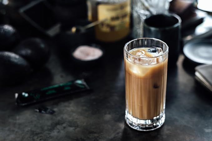 Variety Organic mushroom Instant Coffee - 10 x 9g Packets - Healthy Coffee alternative and Substitute - With Chaga, Collagen, Lions Mane and Antioxidants