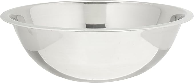 Crestware 8-Quart Stainless Steel Mixing Bowl, 1, Silver
