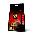 TRUNG NGUYEN G7 PURE BLACK Instant Coffee for Energy Boost - 100% Soluble Coffee Without Sugar - Strong, Pure & Rich Vietnamese Instant Energy - Original Taste for Connoiseurs (100 Sachets/Bag)