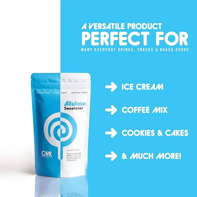 𝗪𝗜𝗡𝗡𝗘𝗥 – 𝗕𝗘𝗦𝗧 𝗔𝗟𝗟𝗨𝗟𝗢𝗦𝗘, 𝟮 𝗣𝗔𝗖𝗞 Keto Sugar Alternative, Zero Net Carb, Low Calorie Allulose Sweetener, Made in USA, ZERO Erythritol, Monk Fruit or Stevia, Granular (32oz Total)