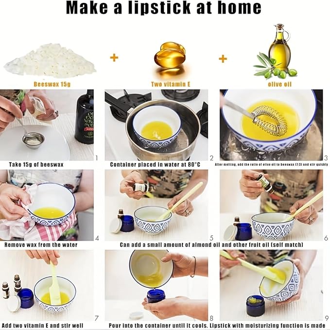 10 LB White Beeswax Pellets - DIY Candle Making Kits, Magical Craft Making, Hand Care DIY Creams, Lip Balms and Soap Making Supplies (160 oz).