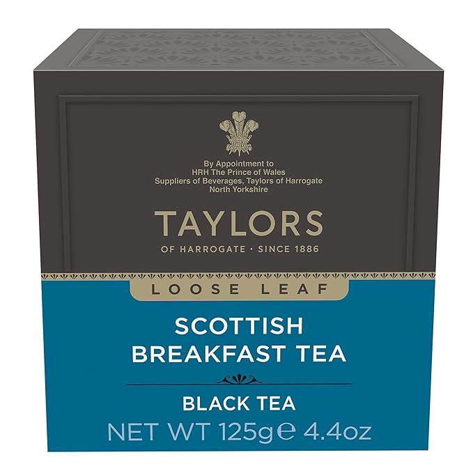 Taylors of Harrogate Scottish Breakfast Loose Leaf, 4.41 Ounce Carton