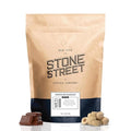 Stone Street Flavored Ground Coffee, Chocolate Hazelnut, Freshly Roasted, 100% Colombian Arabica, Gourmet Coffee, Medium Roast, Sweet Chocolately Nutty Flavor, 1 LB