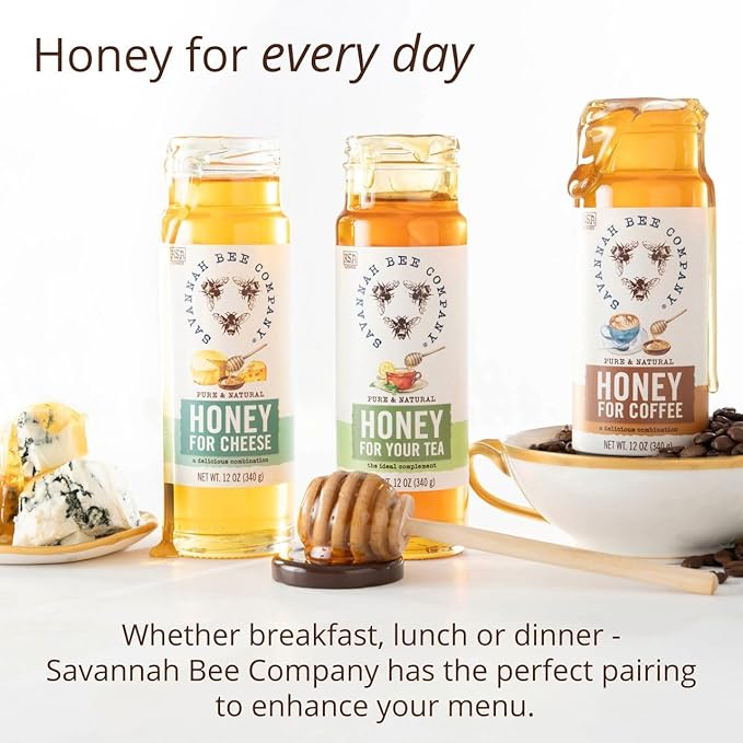 Savannah Bee Company Honey - Pure, Natural, Raw Honey