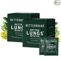 Betterbrand Mullein Tea Bags for Lung Detox - Respiratory Support with Thyme, Elderberry, Ginseng, Ginger, Caffeine Free Herbal Blend - 15 Tea Bags (Pack of 2)