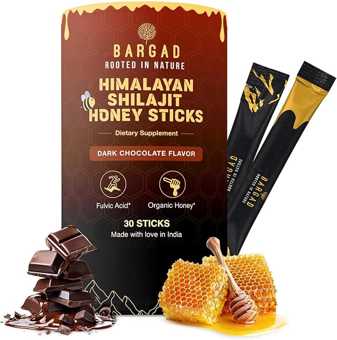 Pure Himalayan Shilajit Sticks with Organic Honey & Cinnamon (7 Count) | Easy Single Use Shilajit Sticks | Boosts Energy & Immunity with 85+ Trace Minerals, 75%+ Fulvic Acid