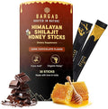 Pure Himalayan Shilajit Sticks with Organic Honey & Cinnamon (7 Count) | Easy Single Use Shilajit Sticks | Boosts Energy & Immunity with 85+ Trace Minerals, 75%+ Fulvic Acid
