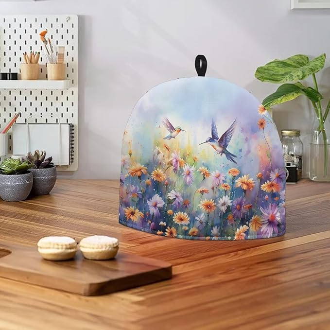 Hummingbird Tea Cozy for Teapot Insulated Sunflower Tea Pot Cozy for Keeping Warm for Woman Tea Cosy for Teapot Home Decorative