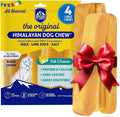 Himalayan Dog Chew Original Yak Cheese Dog Chews,100% Natural, Long Lasting, Gluten Free, Healthy & Safe Canine Treats, Lactose & Grain Free, Protein Rich, Mixed Sizes, Dogs 65 Lbs & Smaller, 4 Count