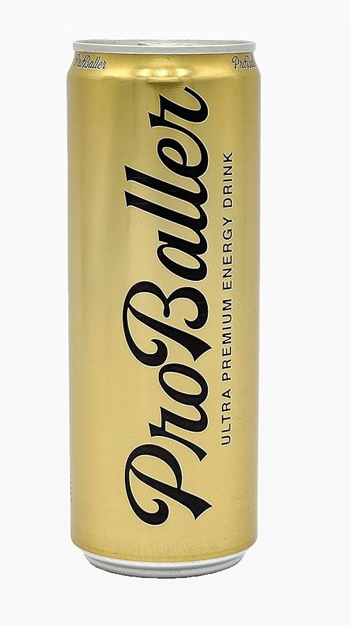 ProBaller Ultra Premium Energy Drink - Natural Clean NSF Certified Sport Drink with Amino Acids, Taurine, Biotin, Organic Agave, Vitamin B 12 Methylcobalamin, & Electrolytes - 15 Pack - Citrus