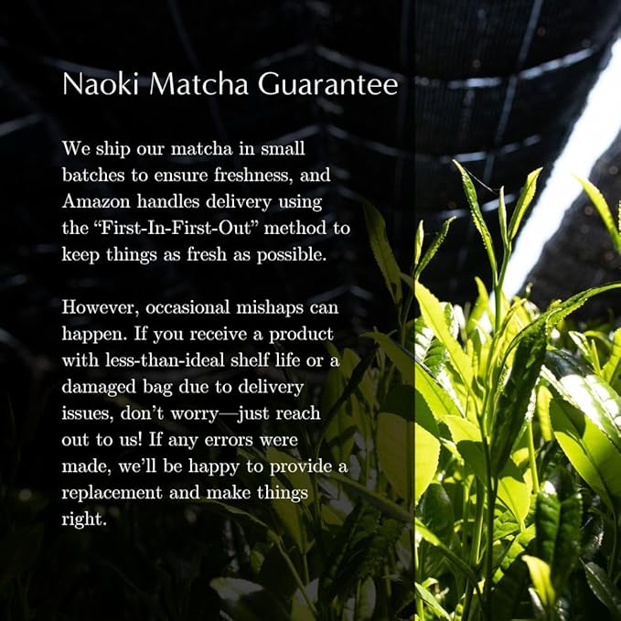 Naoki Matcha Organic Ceremonial First Spring Blend – Authentic Japanese First Harvest Ceremonial Grade Matcha Green Tea Powder from Kagoshima, Japan (100g / 3.5oz)