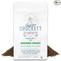 Crockett Organic Ground Coffee – USDA Organic Medium Roast Ground Coffee with Smooth Body, Clean Energy & Balanced Flavor – Perfect for Daily Coffee Drinks & Healthy Coffee Habits