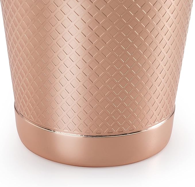 Barfly 28 oz. Diamond Lattice Shaker, Copper Plated