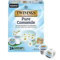 Twinings Pure Camomile Herbal Tea K-Cup Pods for Keurig, 24 Count (Pack of 1), Made with Pure Camomile Blossoms, Naturally Caffeine-Free, Enjoy Hot or Iced