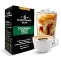Christopher Bean Coffee - 396 servings, 30 to 1 Blend Bag in Box Liquid Instant Coffee or Cold Brew Coffee Concentrate - Hot or Iced Coffee - Decaf Colombian