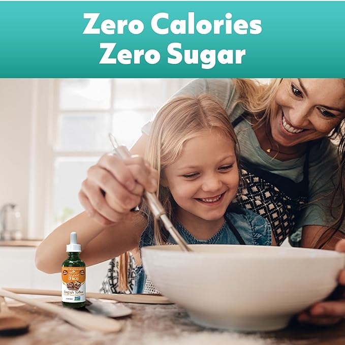 SweetLeaf Organic Sweet Drops- Flavored Stevia Liquid Sweetener, Stevia Extract, Zero Calorie, Gluten Free, Keto Friendly, Non GMO, Natural Flavor, Sugar Alternative- Stevia Clear, 2 Fl Oz (Pack of 1)