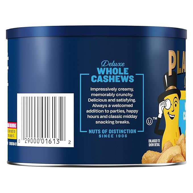 Planters Planters Cashew Wholes - 8.5 oz