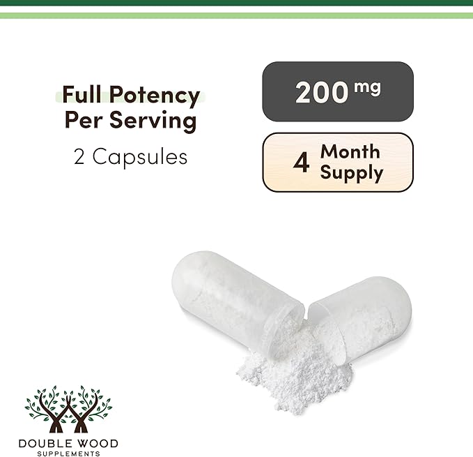 Nattokinase Supplement 4,000 FU Servings, 240 Capsules (Derived from Japanese Natto) Systemic Enzymes for Cardiovascular and Circulatory Support by Double Wood