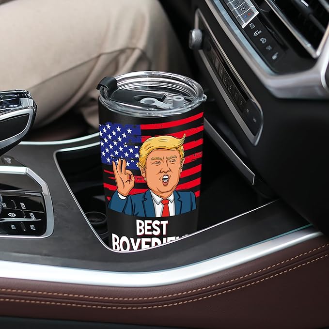 Best Gifts for Boyfriend Gifts from Girlfriend - Funny Christmas Anniversary Birthday Gift for Him Boyfriend Bf, Valentines Day Tumbler Cup, 20 OZ Stainless Steel Insulated Travel Coffee Tumbler Cup