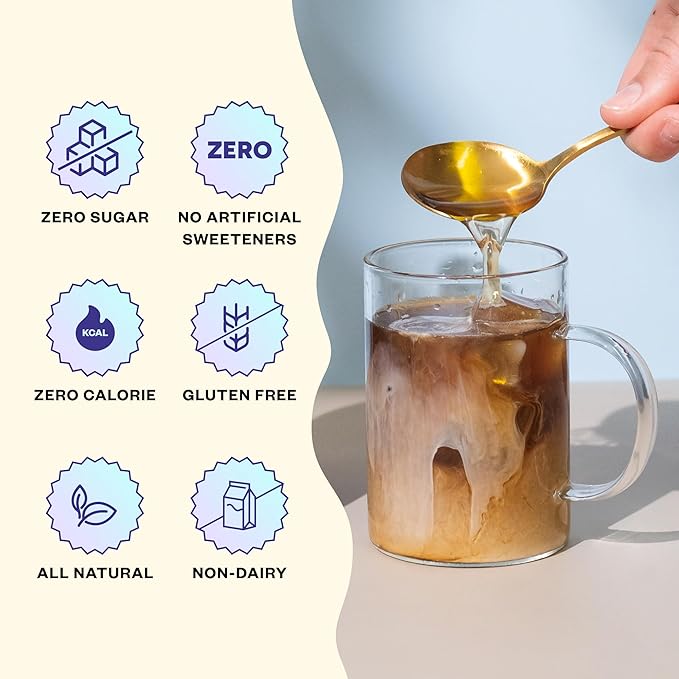 Javvy Coffee Syrup - Zero Sugar, Zero Calorie, Coffee Flavoring Syrup, Coffee Bar Accessories - Great for Flavoring All Types of Drinks – Mocha