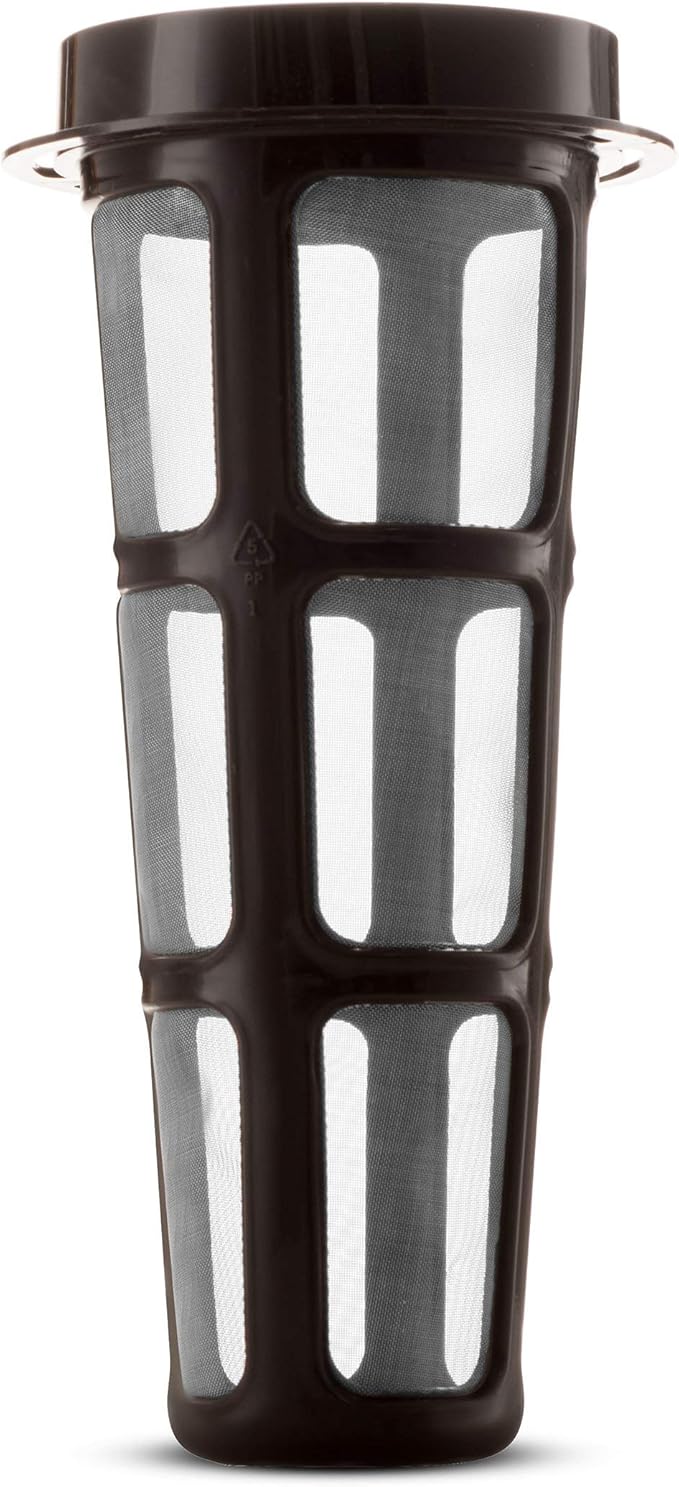 Komax Large Cold Brew Coffee Maker 2 quart (8 Cups) Tritan Pitcher - With Stainless Steel Mesh Infuser - Air Tight Seal, Space Saving Square Design For Concentrated Hot or Cold Beverages