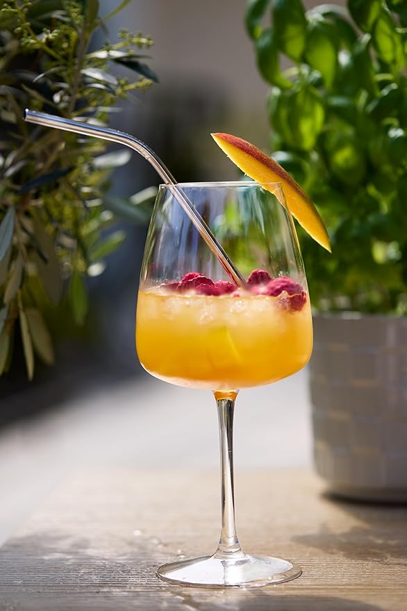 Mayer Premium Artisan Mango Syrups – Award-Winning, Only Real Mangoes and 3 Natural Ingredients, Vegan, Gluten Free, Dairy Free, Versatile for Beverages & Desserts – No Artificial Additives, Rich Authentic Flavor ( 16.9 Fl oz. / 500 ml, 6 Pack Mango )