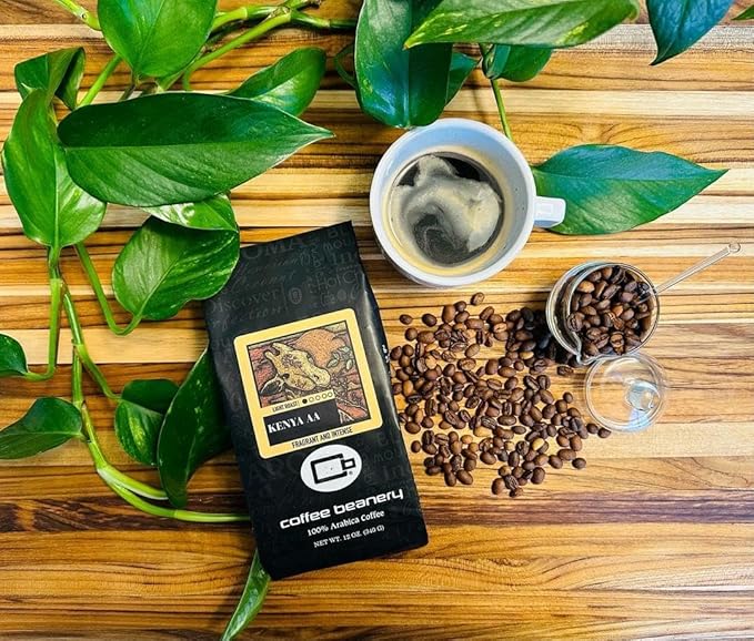 Kenya AA Specialty Coffee | 1 Bag of 12oz. Coffee (Automatic Drip Ground) | Light Roast