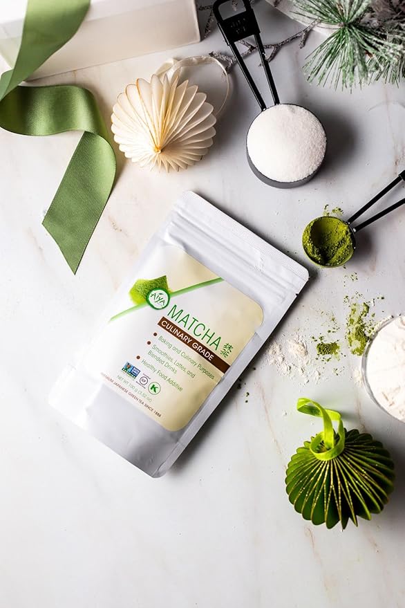 Aiya Authentic Japanese Origin Culinary Grade Matcha Green Tea Powder, 100g Bag (3.53 oz.)