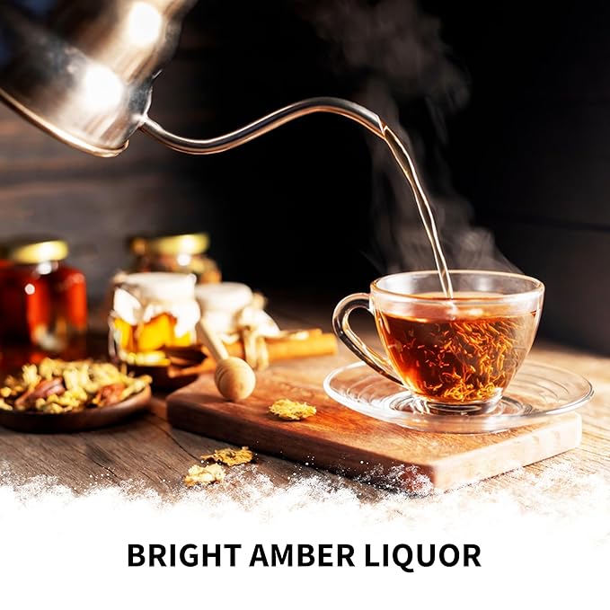 Mevlana - Pure Ceylon Loose Leaf Tea | Premium Black Tea Leaves | Rich & Smooth Sri Lankan Blend | Naturally Fresh | Perfect for Tea Lovers & Iced or Hot | OP 1 Grade | 1lb 454g