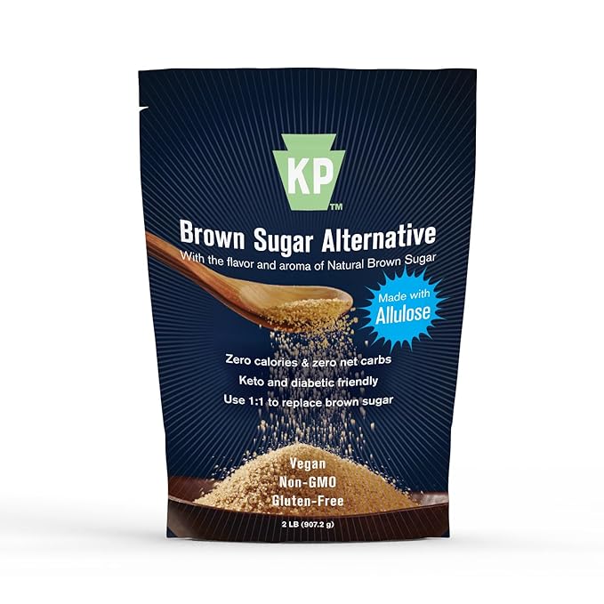 Brown allulose alternative sweetener, 2lb bag (Packaging May Vary)