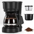 Pro 5-Cup Coffee Maker–Energy-Efficient Drip Coffee Machine Brewer with Quick Pause N Serve,Stainless Steel Filter & Extended Keep-Warm–Compact for Office & Small Kitchen