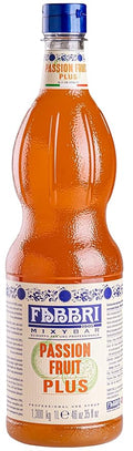 Fabbri Premium Flavoring Syrup, Passion Fruit, New Enhanced Flavor, All Natural, Made in Italy, 33.8 Ounce (1 Liter)