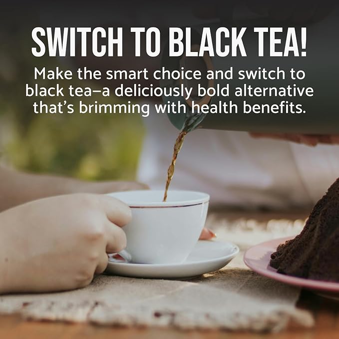 WHYZ Instant Black Tea Powder, 4.5 oz, Unsweetened Iced Tea Concentrate from Real Black Tea Leaves, Instant Powder for Hot & Cold Drinks, Powdered & Unsweet Tea 127 Servings