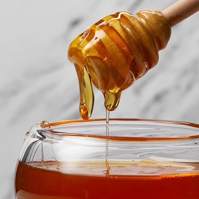 Organic Raw and Unfiltered Honey US Grade A 24 oz 1.8lb (Pack of 3)