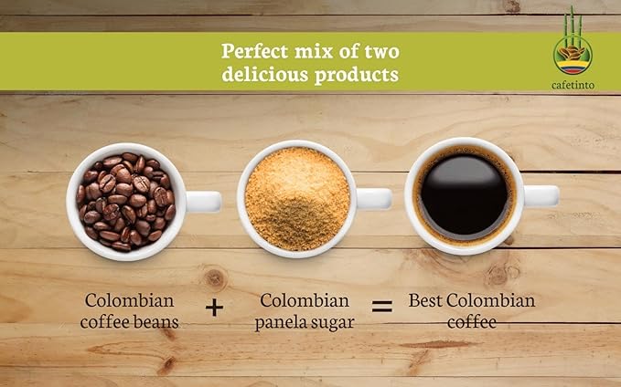 Cafetinto Organic Instant Coffee Cubes 27 Pieces | Colombian Coffee & All Natural Panela Coffee Cubes | Naturally Sourced | Provides Natural Nutrients, Vitamins & Minerals