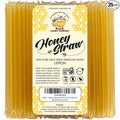 25 Pack Honey Sticks For Tea, Snacking, Honey Straws Packets Single Serve Stir Sticks, Natural Flavor by R.U.S Candy Company- (Lemon)