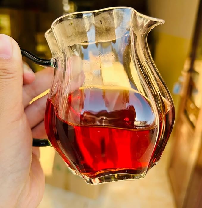 (60Cakes-240Cups) Pu-erh Tea in Bamboo Leaf Tube - Ripe Puerh Tea Cake 21.16 oz/600g And a tea filter，Aged Shou Black Tea