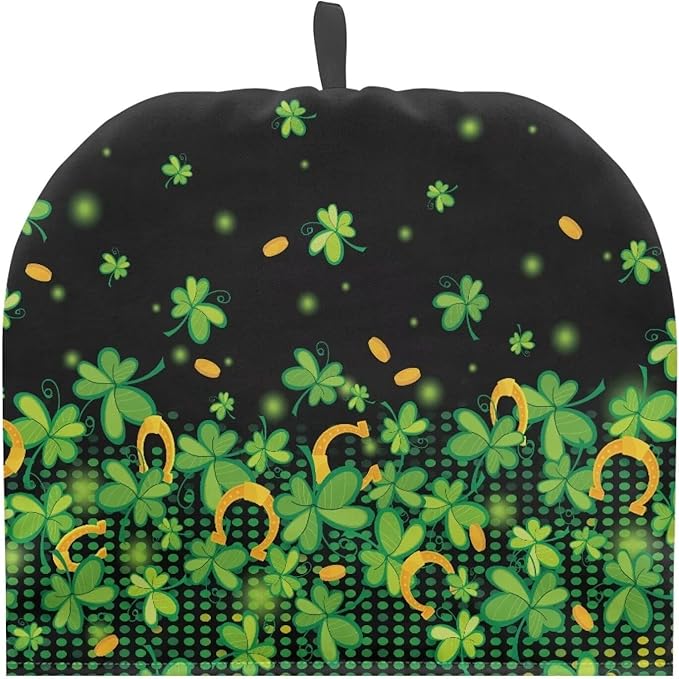 St. Patrick's Day Tea Cozy for Teapot Insulated Green Lucky Tea Cosy for Teapot Home Decor Tea Pot Cozy for Keeping Warm