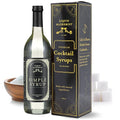 Liquid Alchemist Simple Syrup for Cocktails - Real Ingredients Make our Simple Sugar Syrup the Perfect Old Fashioned Mix - Non-GMO, Gluten Free & Vegan (25.4 oz)