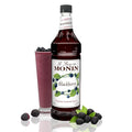 Monin - Blackberry Syrup, Delicious Berry Flavored Syrup, Cocktail Syrup, Authentic Flavor Drink Mix, Simple Syrup for Iced Tea, Lemonade, Cocktails, & More, Clean Label, Gluten-Free (1 Liter)