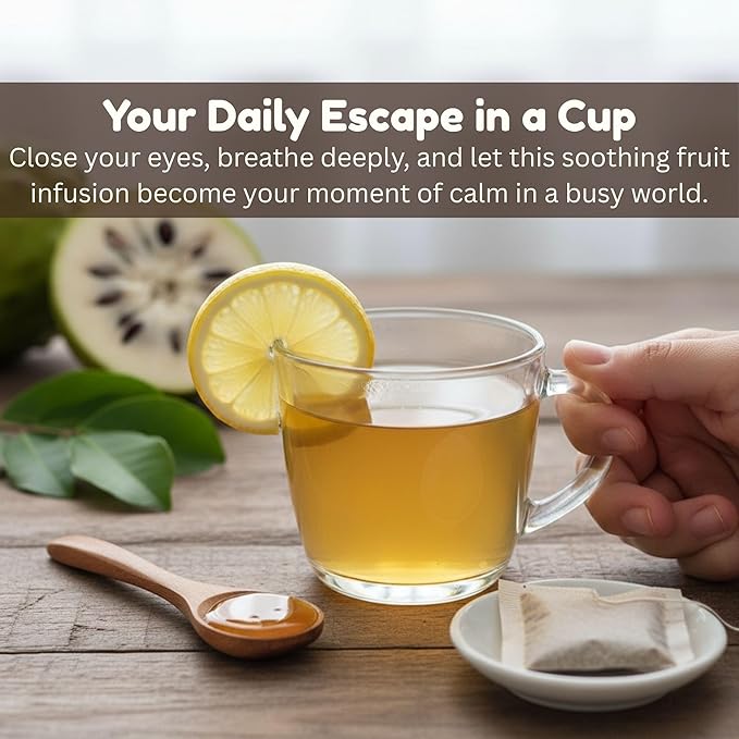 Omura Soursop Guanabana Fruit Tea (SOURSOP-FRUIT 25-TEA-BAGS)