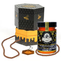 Ellora Farms Single Estate PDO Raw Greek Honey, Pine & Thyme Raw Honey Unfiltered, Beautiful Gift Pack with Dipper, Beekeepers Reserve, Pure Raw & Unfiltered Cold-Pressed, Gluten Free - 450 g