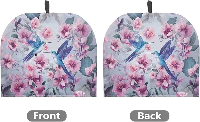 Floral Tea Cozy for Teapot Insulated Hummingbird Tea Cosy for Teapot Home Kitchen Decorative Teapot Cover for Gifts